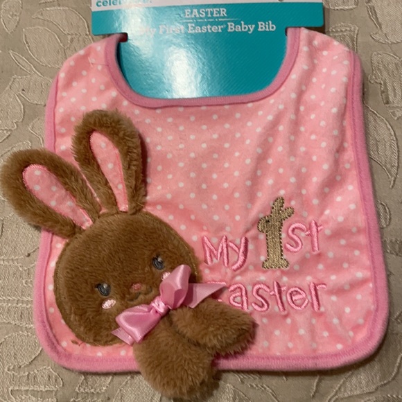 Carter’s My First Halloween 0-3 months 3 Piece Set NWT and My First Easter Bib - Picture 10 of 13